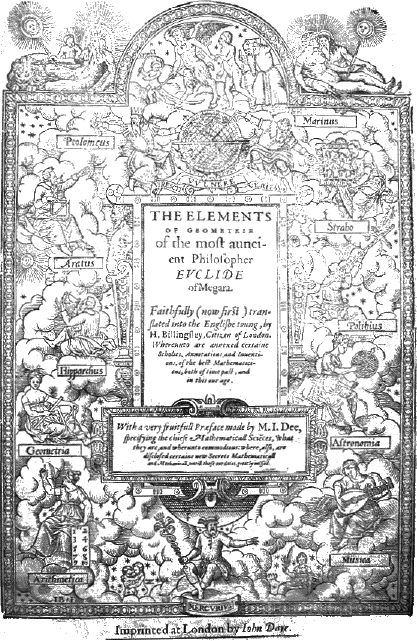 The Mathematicall Praeface to Elements of Geometrie of Euclid of Megara The Mathematicall Praeface to Elements of Geometrie of Euclid of Megara