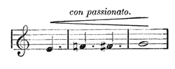 con passionato.