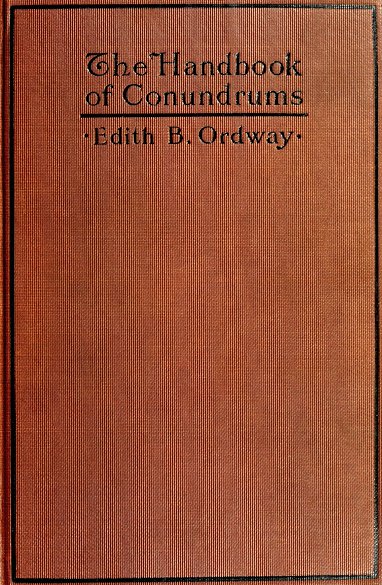 The Handbook of Conundrums