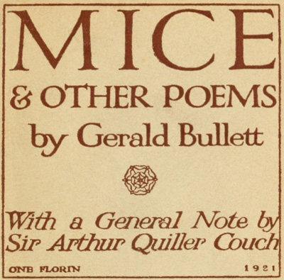 Mice & Other Poems