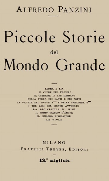 Piccole storie del mondo grande Piccole storie del mondo grande