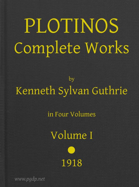 Plotinos: Complete Works, v. 1
In Chronological Order, Grouped in Four Periods
