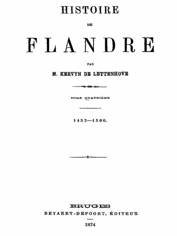 Histoire de Flandre (T. 4/4) Histoire de Flandre (T. 4/4)