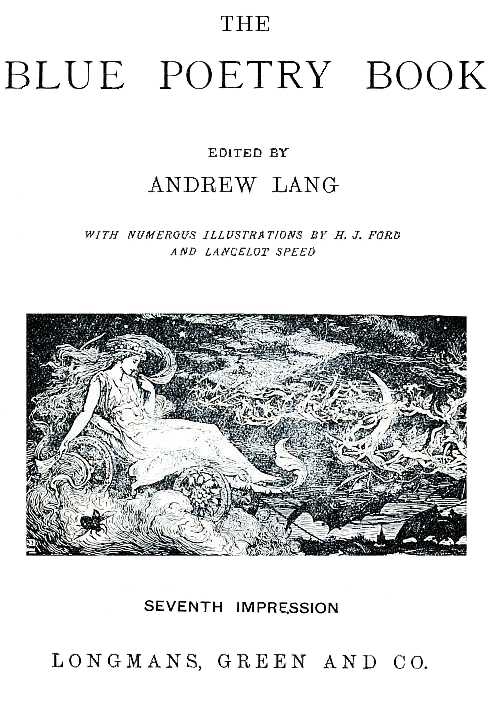 The Blue Poetry Book 7th. Ed. The Blue Poetry Book 7th. Ed.