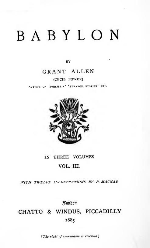 Babylon, Volume 3