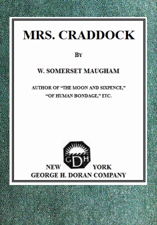 Mrs. Craddock Mrs. Craddock