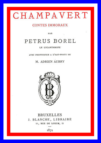 Champavert: contes immoraux Champavert: contes immoraux