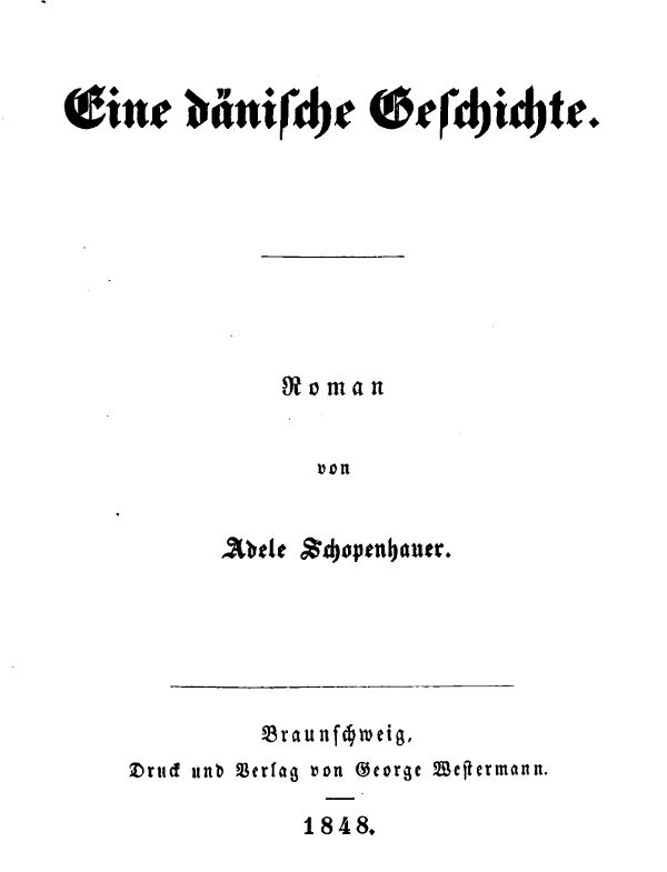 Bir Danimarka Hikayesi: Roman