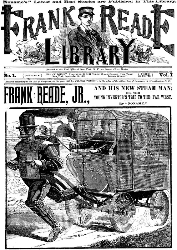 Frank Reade, Jr. ve yeni buhar adamı; veya, genç mucidin Uzak Batı'ya yolculuğu Frank Reade, Jr. ve yeni buhar adamı; veya, genç mucidin Uzak Batı'ya yolculuğu