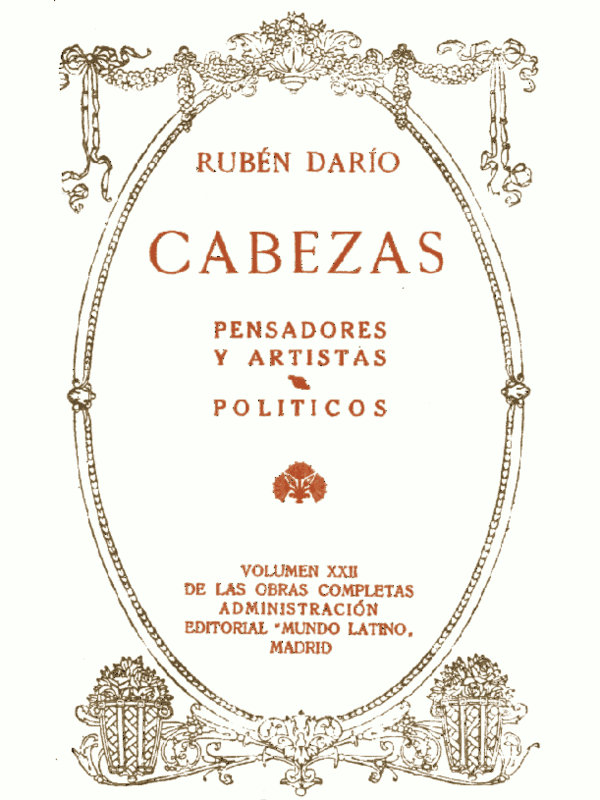 Cabezas: Pensadores y Artistas, Políticos
Obras Completas Vol. XXII