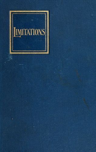 Limitations: A Novel Limitations: A Novel