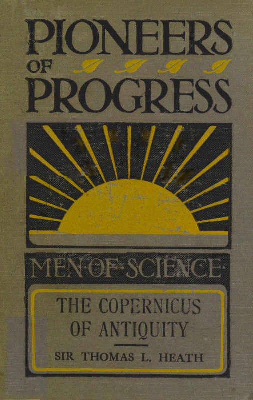 The Copernicus of Antiquity (Aristarchus of Samos) The Copernicus of Antiquity (Aristarchus of Samos)