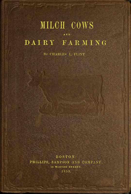 Milch Cows and Dairy Farming
Comprising the Breeds, Breeding, and Management, in Health and Disease, of Dairy and Other Stock, the Selection of Milch Cows, with a Full Explanation of Guenon's Method; The Culture of Forage Plants, and the Production of Milk, Butter, and Cheese: Embodying the Most Recent Improvements, and Adapted to Farming in the United States and British Provinces. With a Treatise upon the Dairy Husbandry of Holland; To Which Is Added Horsfall's System of Dairy Management