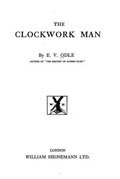 The Clockwork Man The Clockwork Man