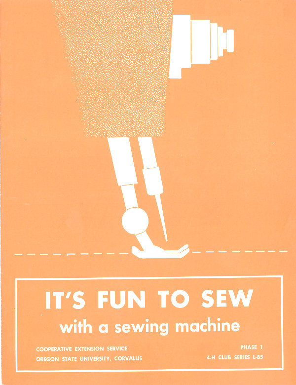 It's Fun to Sew with a Sewing Machine It's Fun to Sew with a Sewing Machine
