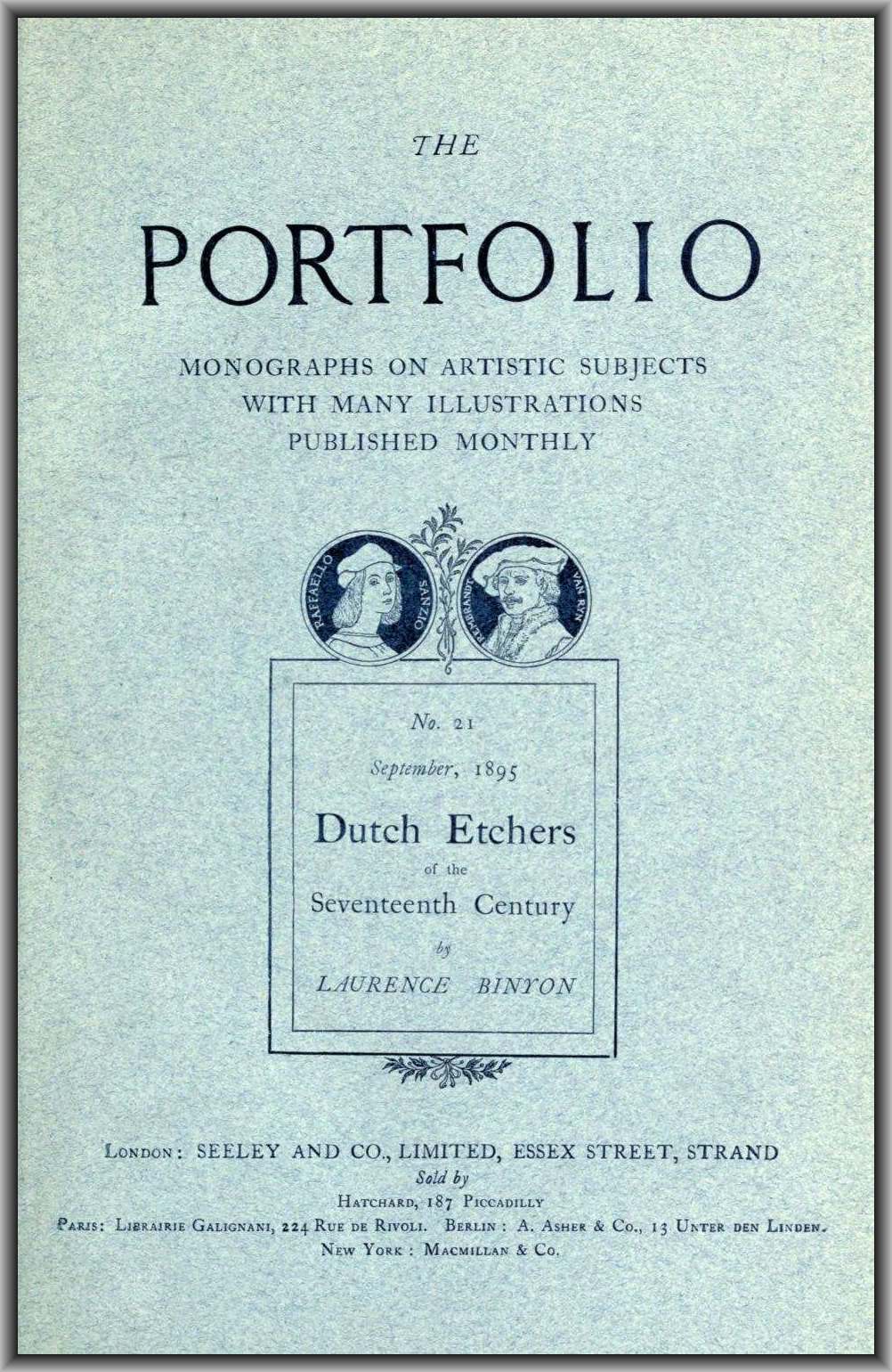 Dutch Etchers of the Seventeenth Century
