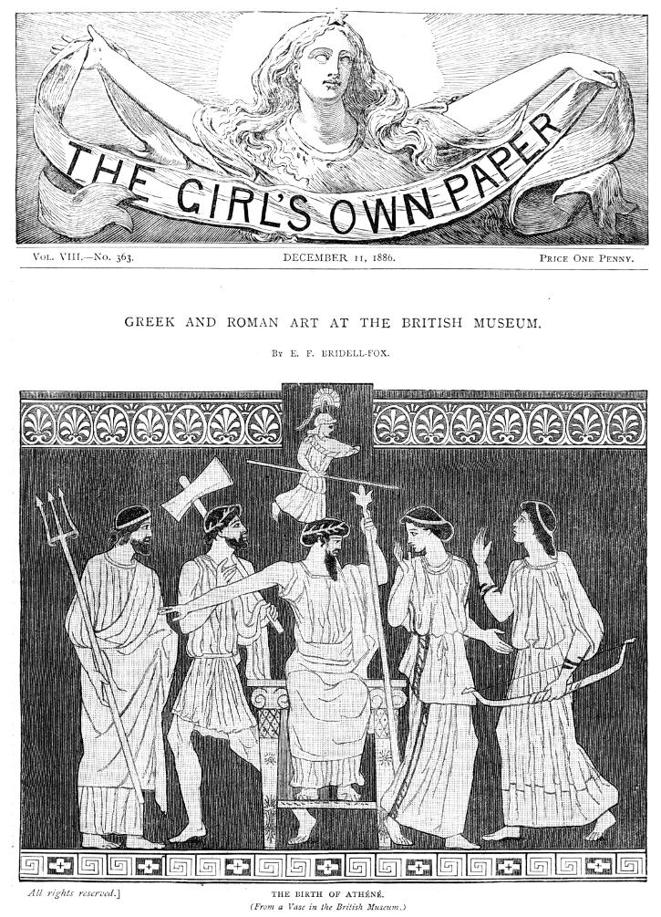 The Girl's Own Paper, Vol. VIII, No. 363, December 11, 1886 The Girl's Own Paper, Vol. VIII, No. 363, December 11, 1886