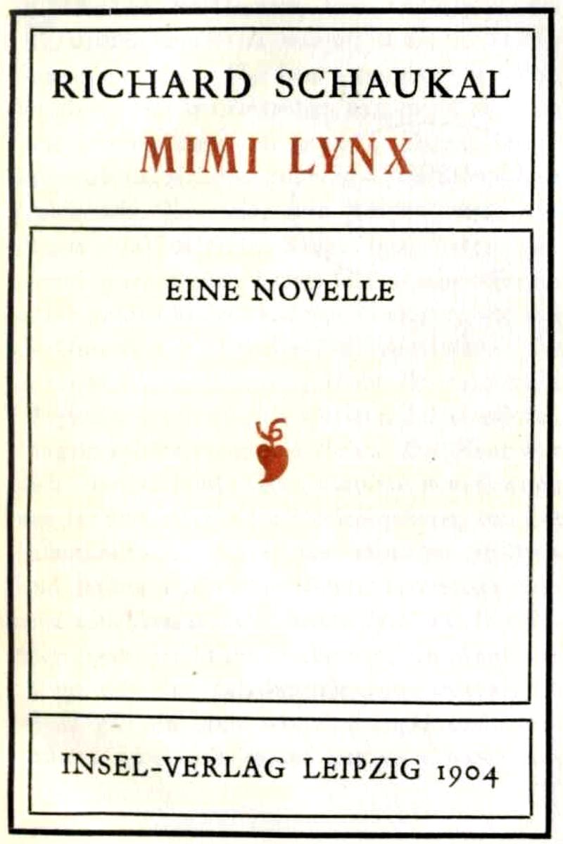Mimi Lynx: Eine Novelle Mimi Lynx: Eine Novelle