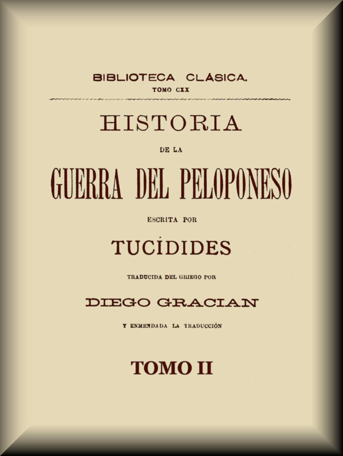 Historia de la guerra del Peloponeso (2 de 2) Historia de la guerra del Peloponeso (2 de 2)