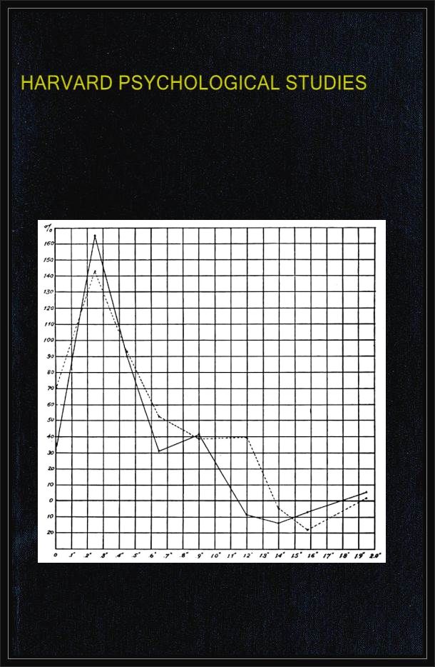 Harvard Psychological Studies, Volume 2 Harvard Psychological Studies, Volume 2