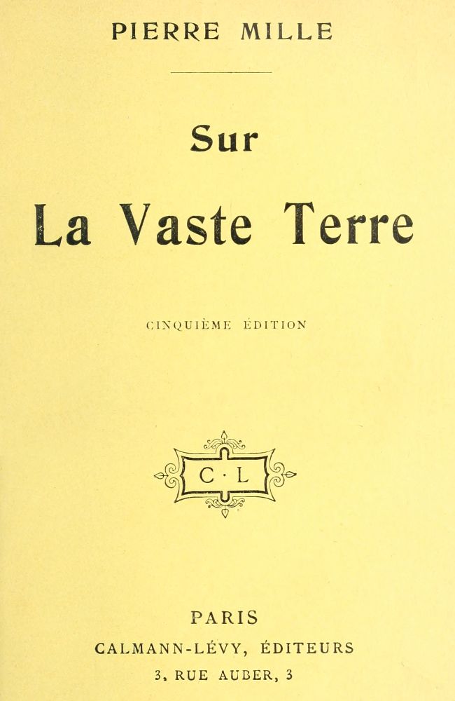 Sur la vaste Terre