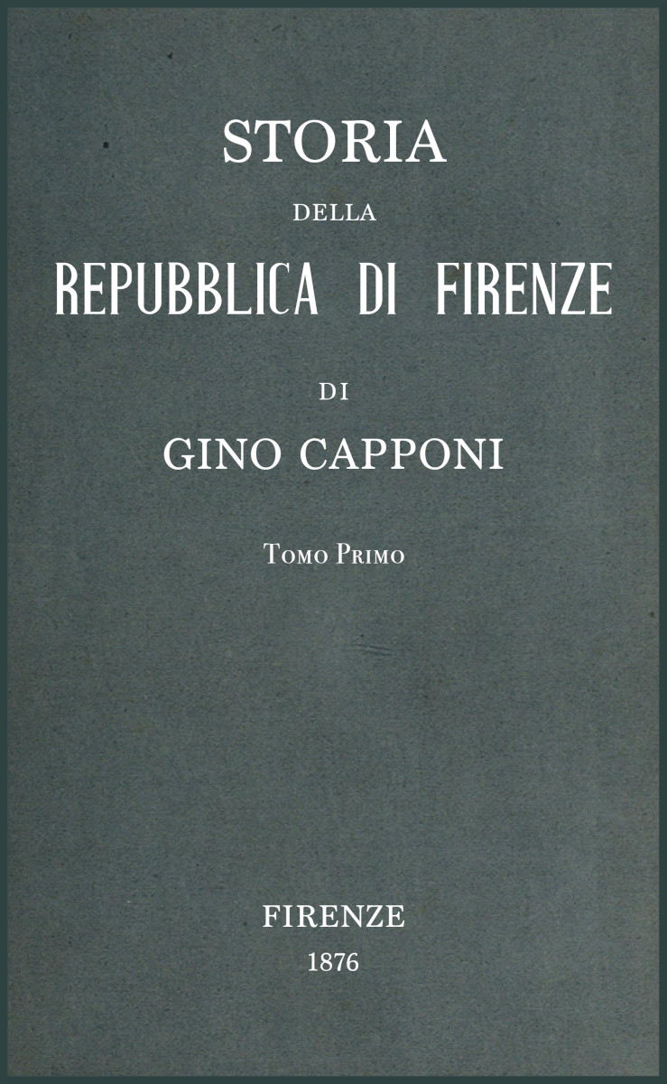 Storia della Repubblica di Firenze v. 1/3
