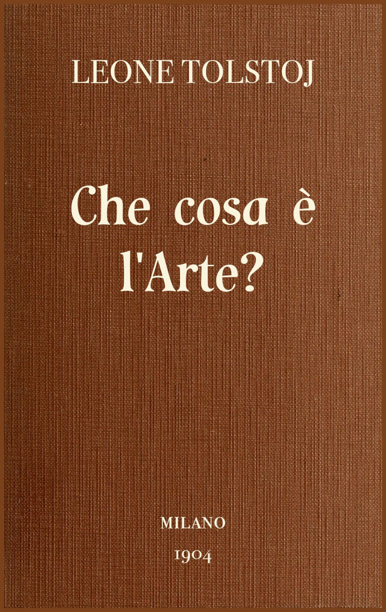 Che cosa è l'arte?