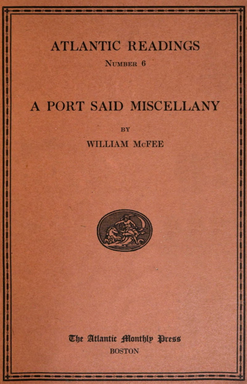 A Port Said miscellany A Port Said miscellany