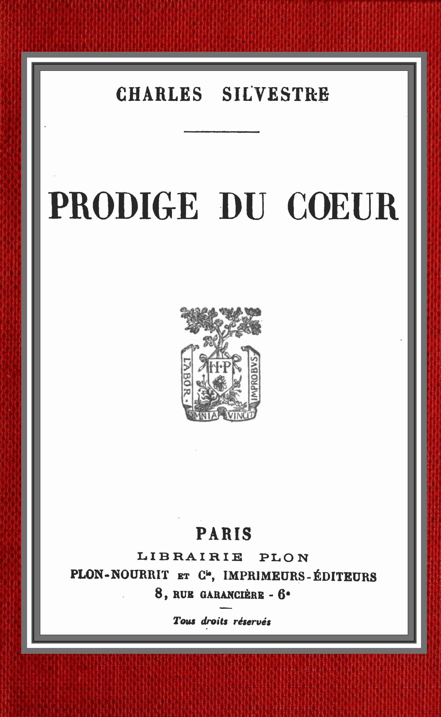 Prodige du cœur Prodige du cœur