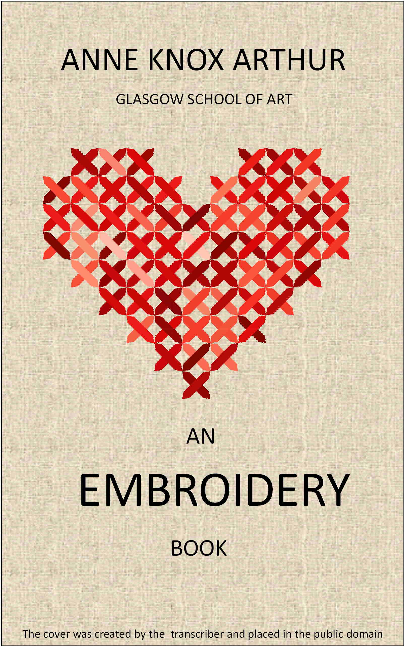 An embroidery book An embroidery book