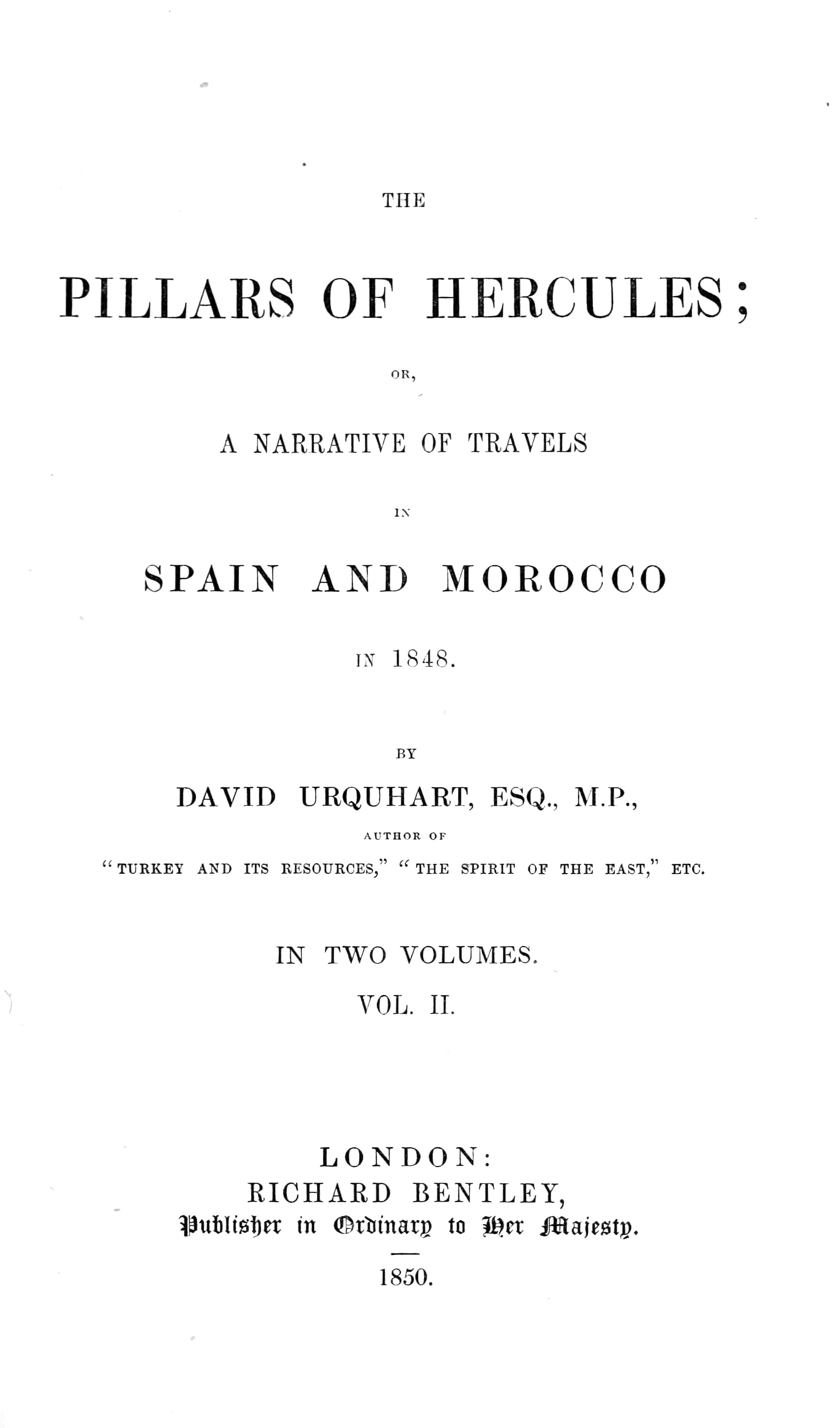 The pillars of Hercules