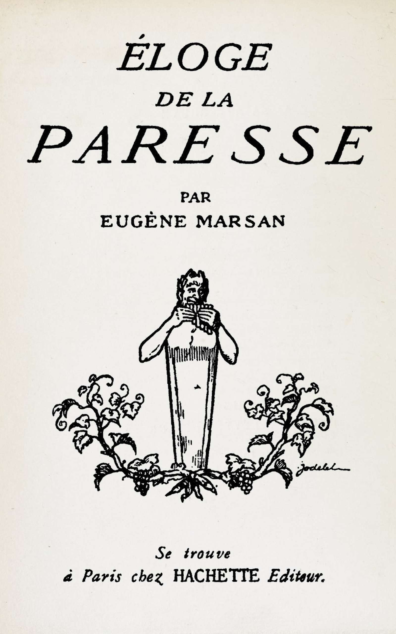 Éloge de la paresse